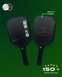 Pioneer Pick 16mm | Toray T700 Raw Carbon Fibre Surface | Beginner Pickleball Paddle | Superior Control
