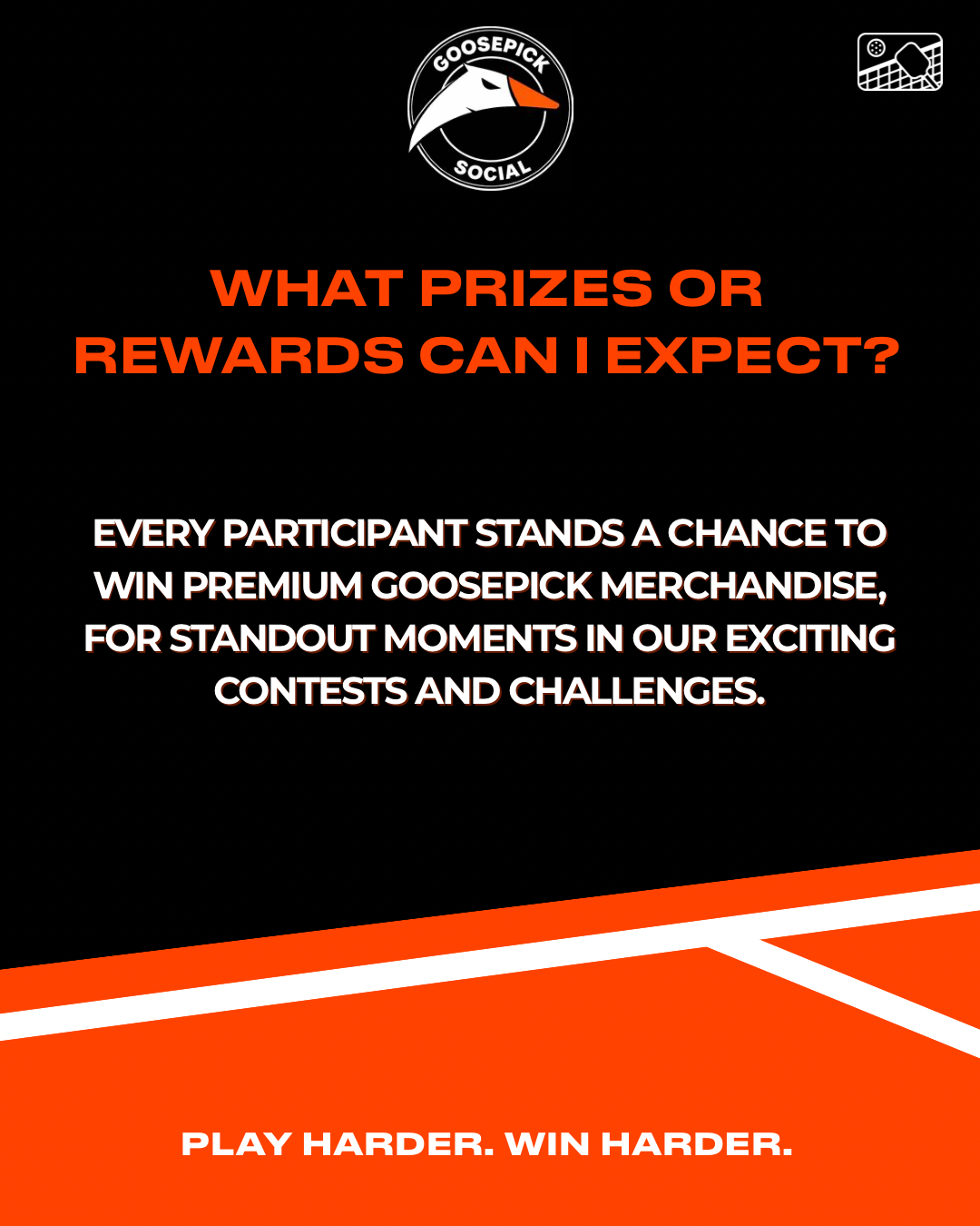 Goosepick Social 4.0 | Mumbai's Biggest Pickleball Social | Structured Rotational Play | Mystery Partner Format | Open to All Skill Levels