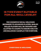 Goosepick Social 4.0 | Mumbai's Biggest Pickleball Social | Structured Rotational Play | Mystery Partner Format | Open to All Skill Levels