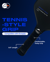 Impact Pick 14mm | Toray T700 Raw Carbon Fibre Surface | Intermediate Pickleball Paddle | High Power Output
