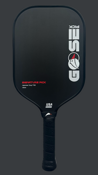 Signature Pick 16mm | Thermoformed | USAPA Approved | Toray T700 Raw Carbon Fibre Surface | Intermediate Pickleball Paddle | Premium Power & Control