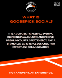 Goosepick Social 4.0 | Mumbai's Biggest Pickleball Social | Structured Rotational Play | Mystery Partner Format | Open to All Skill Levels
