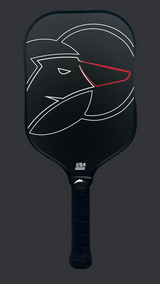 Signature Pick 16mm | Thermoformed | USAPA Approved | Toray T700 Raw Carbon Fibre Surface | Intermediate Pickleball Paddle | Premium Power & Control