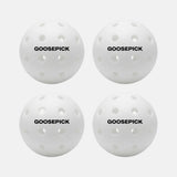 Goosepick pickleball balls 4 pack | colour:white