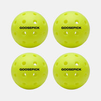 Goosepick pickleball balls 4 pack | colour:yellow